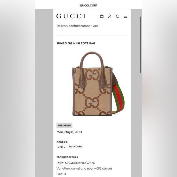 Gucci Jumbo GG Mini Tote Bag - Picture 12 of 12